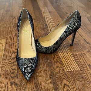 Ivanka Trump Women’s Black Lace Heels Size 8 1/2
